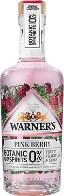 Bouteille de spiritueux : Pink Berry de la marque Warner's