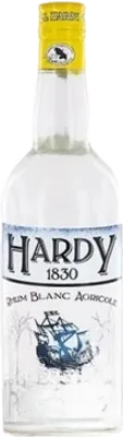 Bouteille de spiritueux : Rhum Blanc Agricole 50° de la marque Hardy