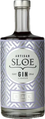 Bouteille de spiritueux : Sloe Gin Liqueur de la marque Black Powder