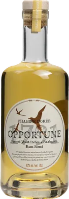Bouteille de spiritueux : Chabine Dorée - French West Indies - Barbados Blend de la marque Opportune 1791