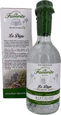 Bouteille de spiritueux : La Digue Récolte de la marque La Favorite