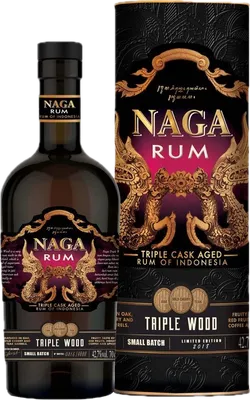 Bouteille de spiritueux : Triple Wood Limited Edition 2018 de la marque Naga