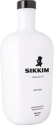 Bouteille de spiritueux : Privée de la marque Sikkim Gin