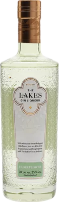 Bouteille de spiritueux : Elderflower Gin Liqueur de la marque The Lakes