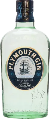 Bouteille de spiritueux : Navy Strength Gin de la marque Plymouth