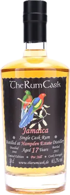 Bouteille de spiritueux : Jamaica de la marque Hampden