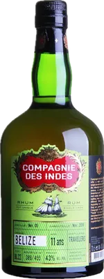 Bouteille de spiritueux : Belize de la marque Compagnie des Indes