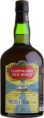 Bouteille de spiritueux : Venezuela (Bottled for Germany) de la marque Compagnie des Indes