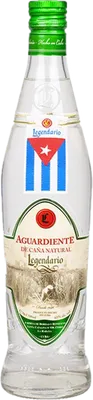 Bouteille de spiritueux : Aguardiente de Cana Natural de la marque Legendario