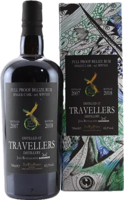 Bouteille de spiritueux : Sansibar de la marque Travellers