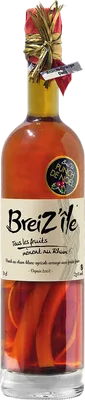 Bouteille de spiritueux : Punch de Noël de la marque Breiz’île