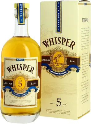 Bouteille de spiritueux : 5 ans de la marque Whisper