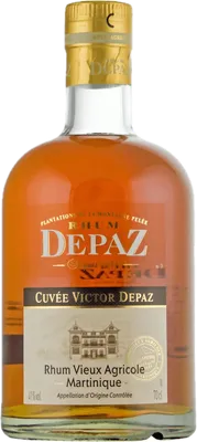 Bouteille de spiritueux : Cuvée Victor de la marque Depaz