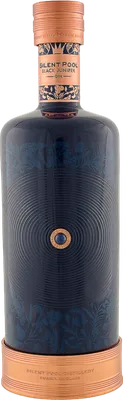 Bouteille de spiritueux : Black Juniper Gin de la marque Silent Pool