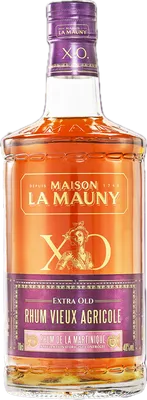Bouteille de spiritueux : XO de la marque Maison La Mauny