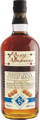 Bouteille de spiritueux : Reserva Imperial 18 Years de la marque Malecón