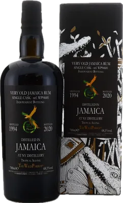 Bouteille de spiritueux : NY Distillery de la marque The Wild Parrot