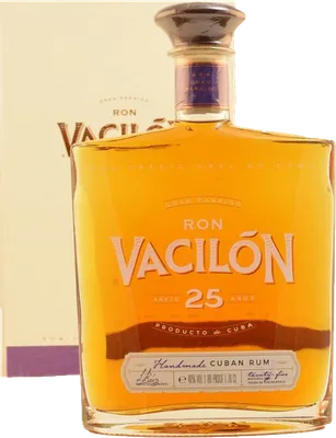 Bouteille de spiritueux : Añejo 25 Años de la marque Vacilon