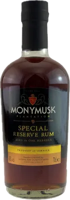 Bouteille de spiritueux : Special Reserve NRJ de la marque Monymusk
