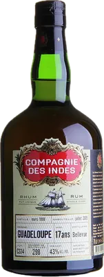 Bouteille de spiritueux : Guadeloupe de la marque Compagnie des Indes