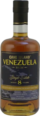 Bouteille de spiritueux : Venezuela Aged 8 Years de la marque Cane Island