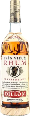 Bouteille de spiritueux : Old Nick Très Vieux Rhum de la marque Dillon