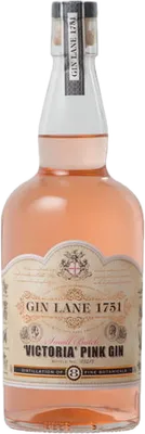 Bouteille de spiritueux : Victoria Pink de la marque Gin Lane 1751