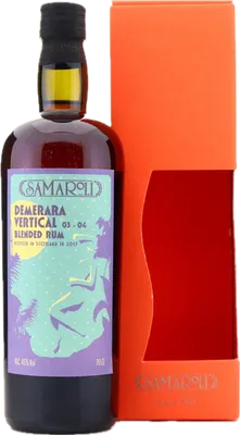 Bouteille de spiritueux : Demerara Vertical 03-04 (2017) de la marque Samaroli