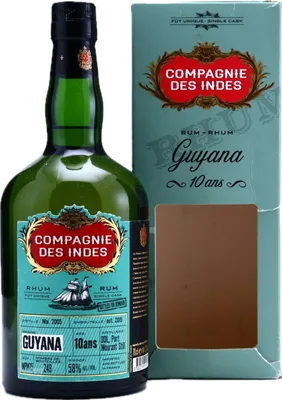 Bouteille de spiritueux : Guyana (Bottled for Denmark) de la marque Port Mourant