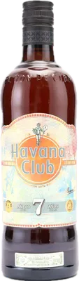 Bouteille de spiritueux : 7 Años X Pigalle de la marque Havana Club