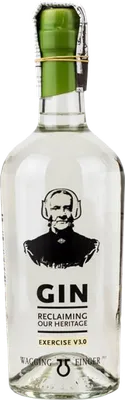 Bouteille de spiritueux : Exercise V3.0 de la marque Wagging Finger Gin