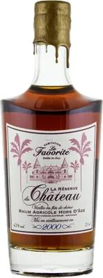 Bouteille de spiritueux : Reserve du Château de la marque La Favorite