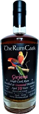 Bouteille de spiritueux : Guyana MPM de la marque The Rum Cask