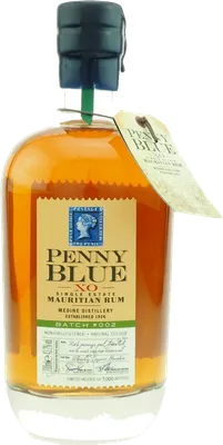 Bouteille de spiritueux : Penny Blue XO de la marque Medine Estate