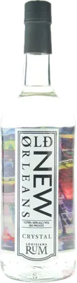 Bouteille de spiritueux : Crystal de la marque Old New Orleans Rum