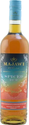 Bouteille de spiritueux : Spiced Rum de la marque Majawi
