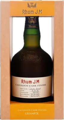 Bouteille de spiritueux : Série N°1 Calvados Cask Finish de la marque Rhum J.M