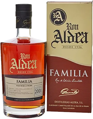 Bouteille de spiritueux : Familia 15 ans 2001 de la marque Ron Aldea