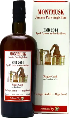 Bouteille de spiritueux : Selected by V&B de la marque Monymusk
