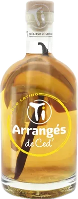 Bouteille de spiritueux : Ti Arrangé Lulo latino de la marque Les Rhums de Ced'
