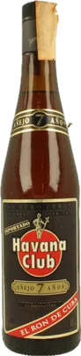Bouteille de spiritueux : 7 Años Añejo 90's de la marque Havana Club