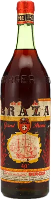 Bouteille de spiritueux : Rhum Braza 1950s de la marque Berger