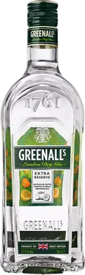 Bouteille de spiritueux : London Dry Gin - Extra Reserve de la marque Greenall's
