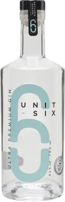 Bouteille de spiritueux : White Rock Gin de la marque Unit Six 