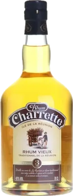 Bouteille de spiritueux : Vieux 3 Ans de la marque Charrette