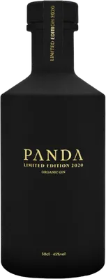 Bouteille de spiritueux : Limited Edition 2020 de la marque Panda Organic Gin