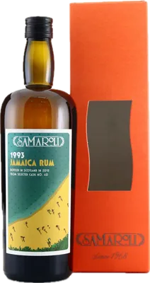 Bouteille de spiritueux : Jamaica Rum de la marque Samaroli
