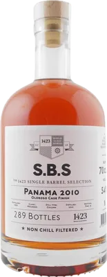 Bouteille de spiritueux : Panama de la marque S.B.S