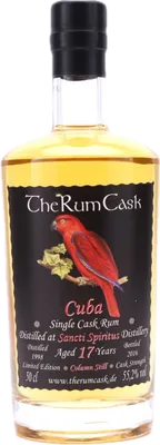 Bouteille de spiritueux : Cuba de la marque The Rum Cask