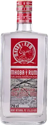 Bouteille de spiritueux : Pot Stilled High Ester de la marque Mhoba
